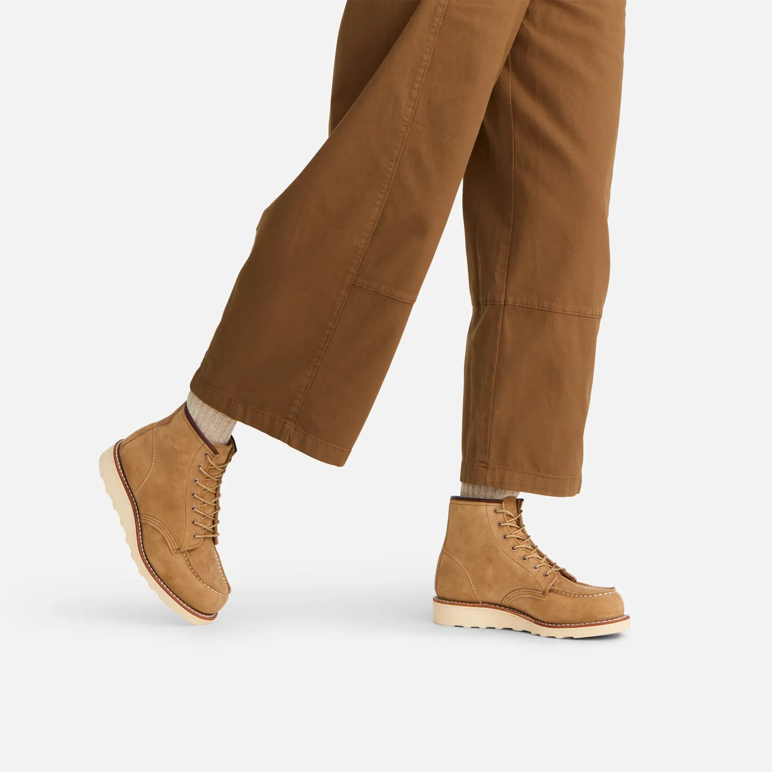 Red Wing Womens 6 Inch Classic Moc Boot Hawthorne Muleskinner Leather